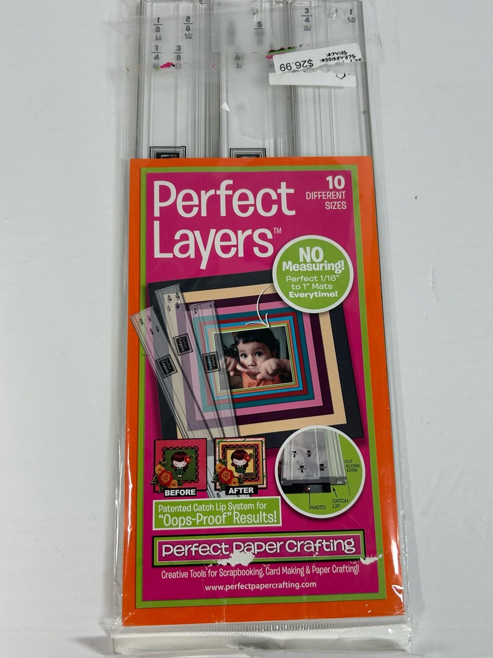 Perfect Layers matting layering border making tool rulers for papercrafting